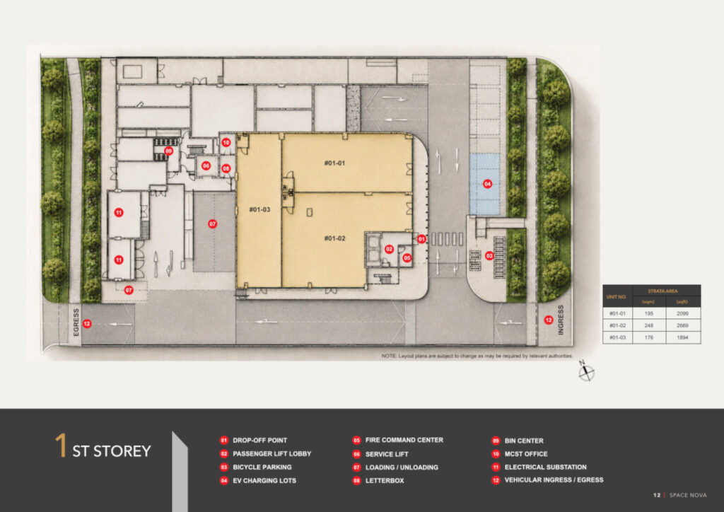 Space Nova Level 1 Floor Plan
