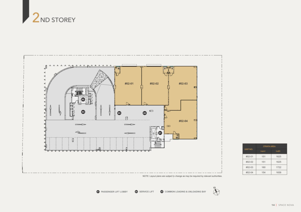 Space Nova Level 2 Floor Plan