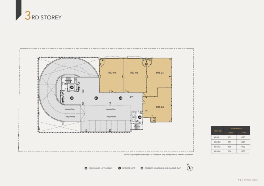Space Nova Level 3 Floor Plan